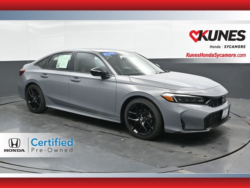 Certified 2025 Honda Civic Sport Sedan