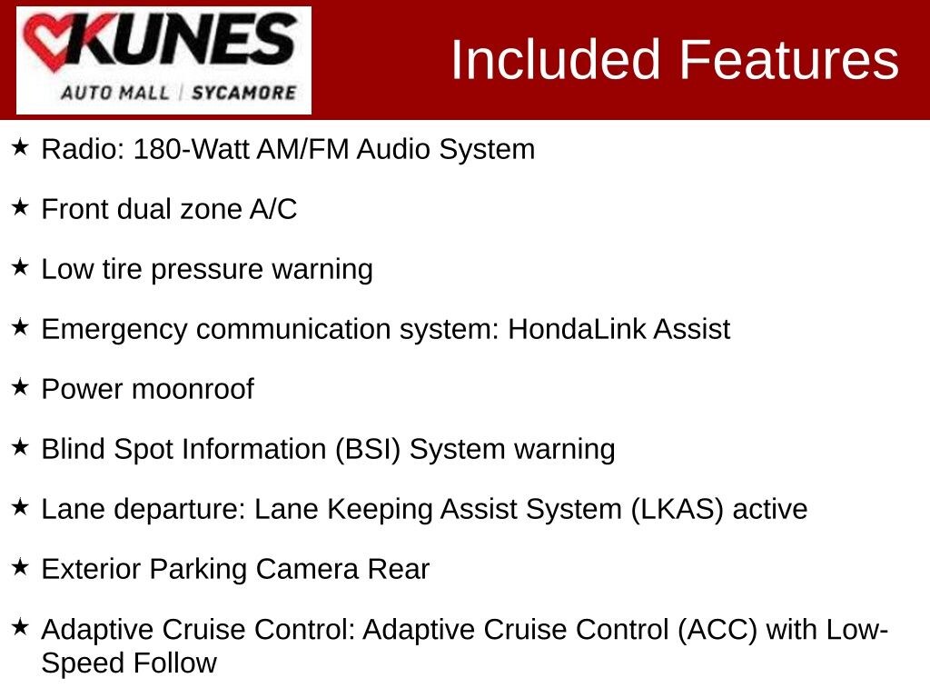 Used 2023 Honda Accord EX w/BSI Sedan