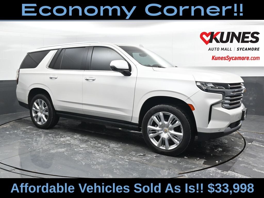 Used 2021 Chevrolet Tahoe High Country SUV