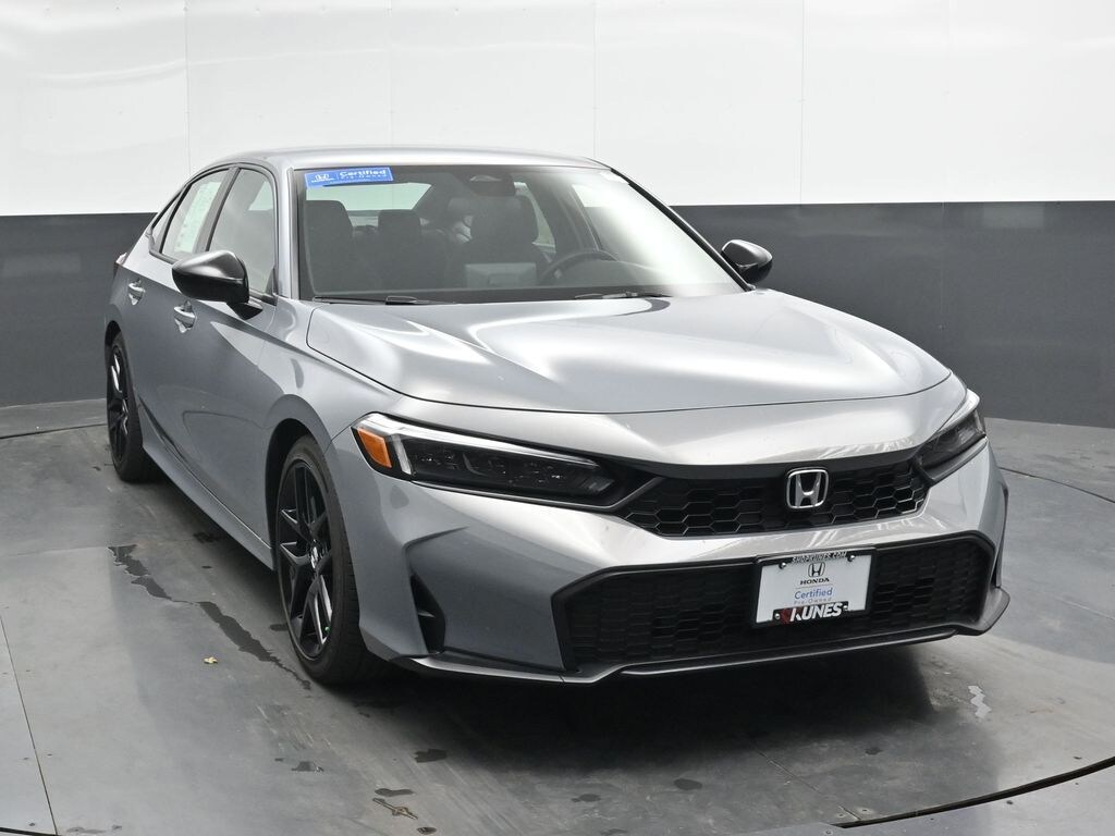 Certified 2025 Honda Civic Sport Sedan