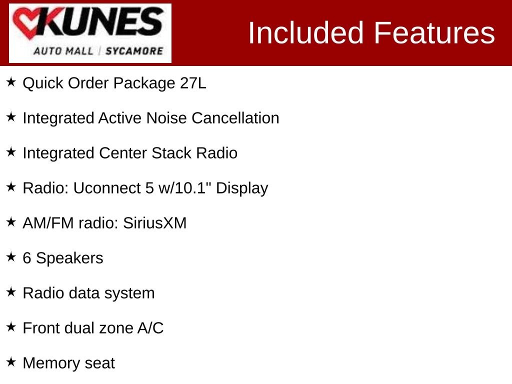 Used 2024 Chrysler Pacifica Touring L Van Passenger Van