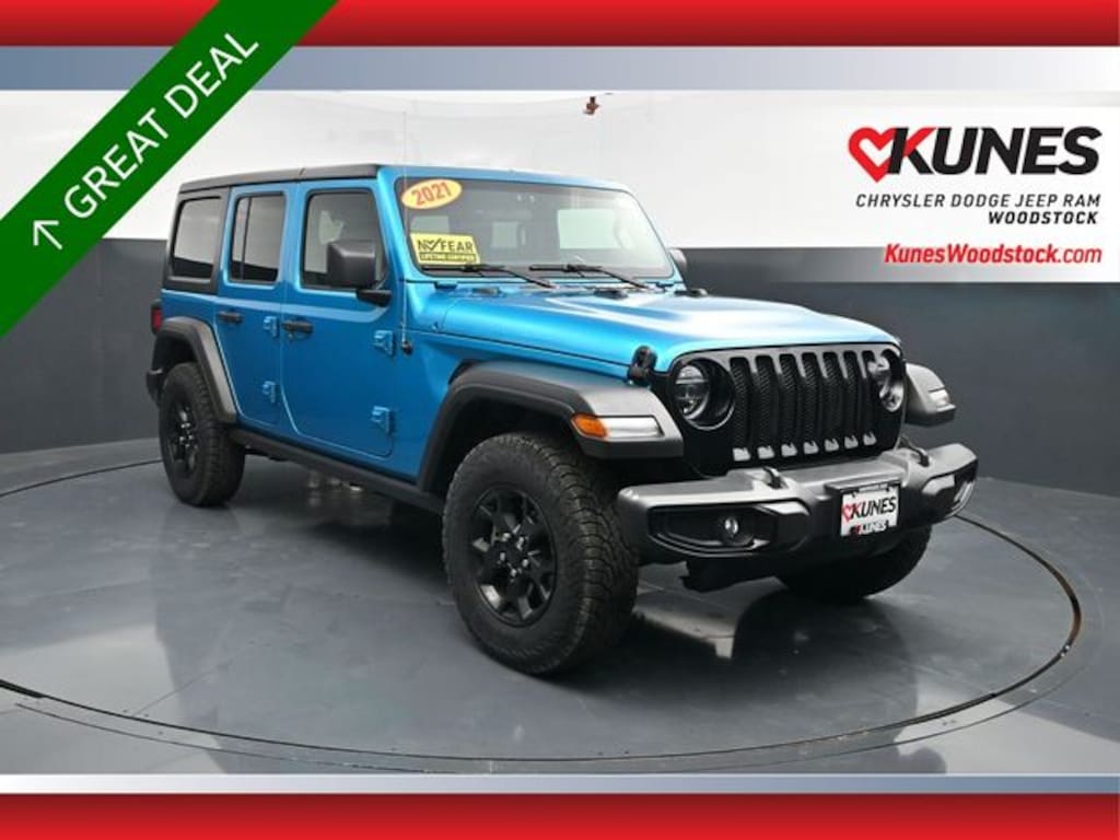 Used 2021 Jeep Wrangler Unlimited Sport SUV