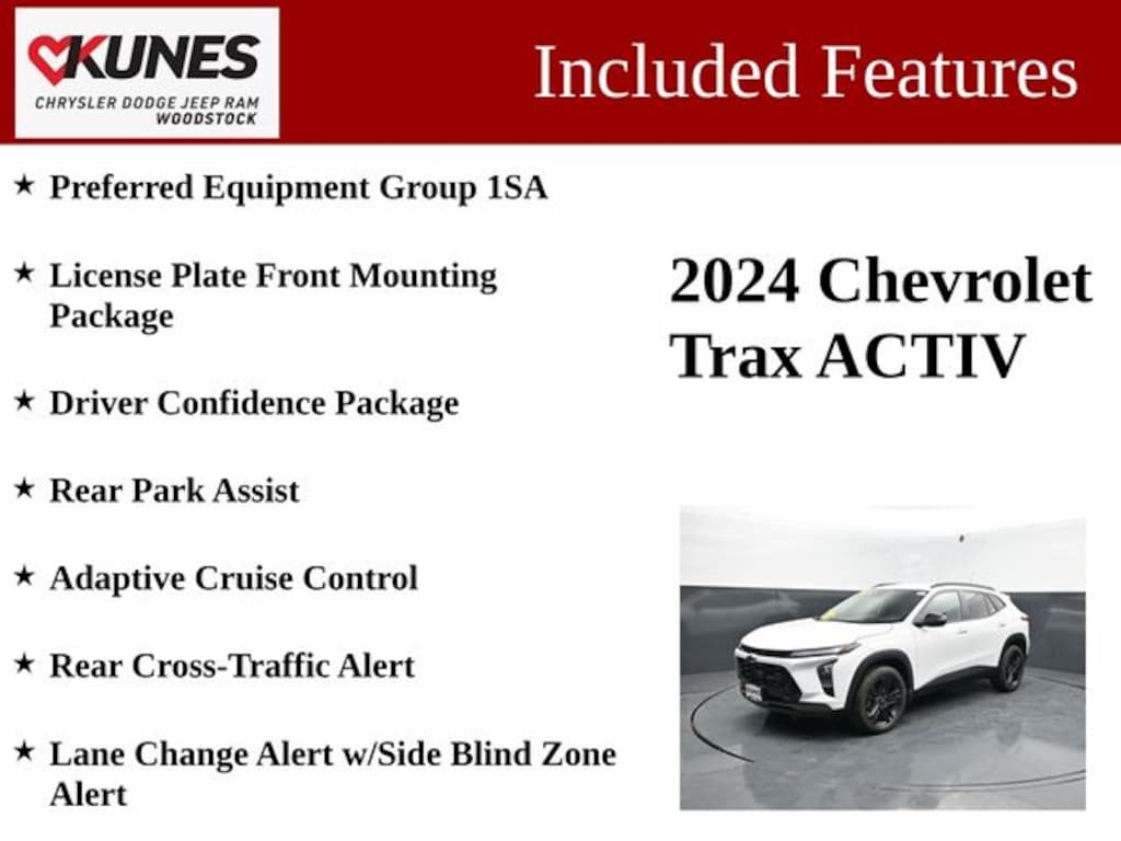 Certified 2024 Chevrolet Trax ACTIV SUV