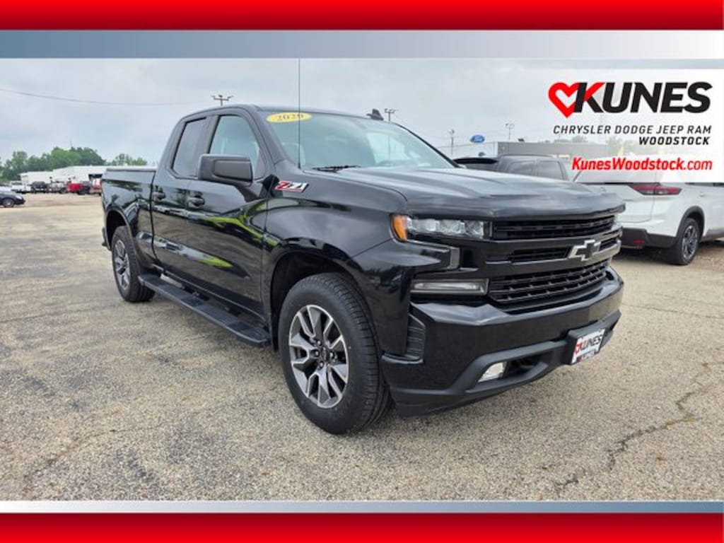 Certified 2020 Chevrolet Silverado 1500 RST Truck Double Cab