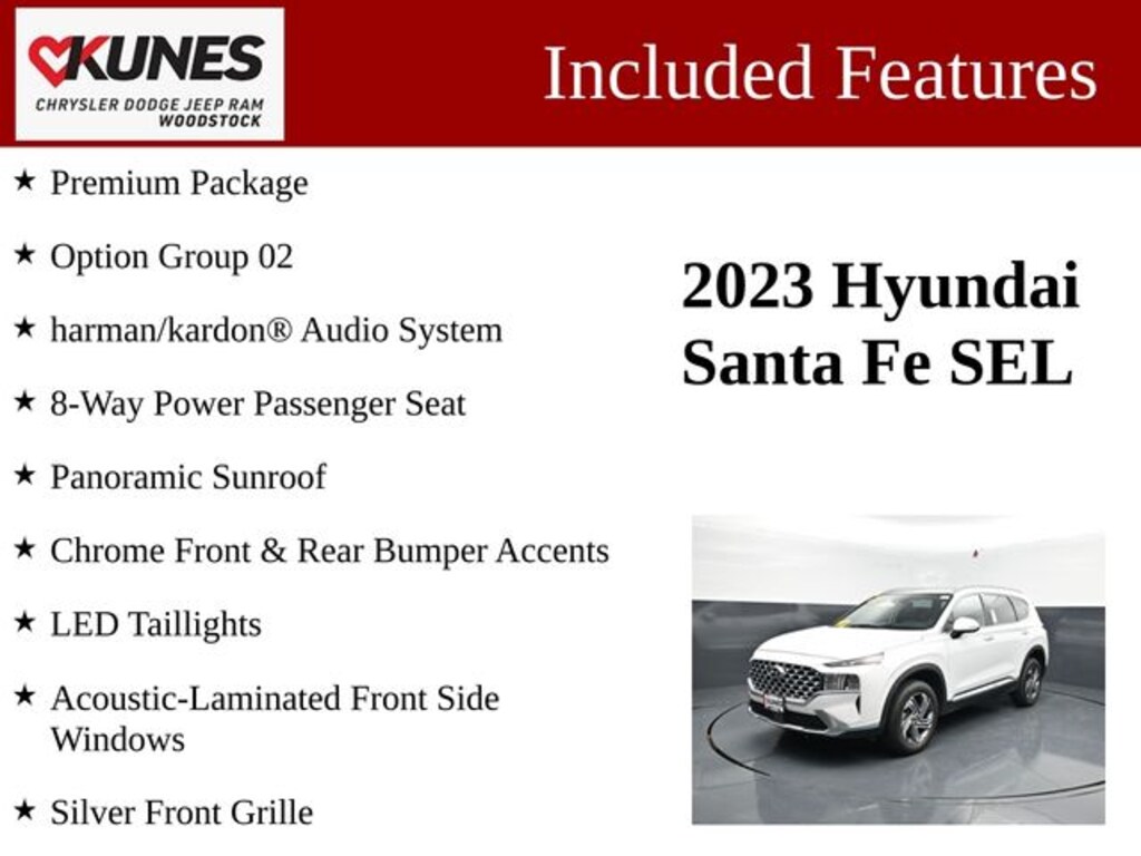 Certified 2023 Hyundai Santa Fe SEL SUV