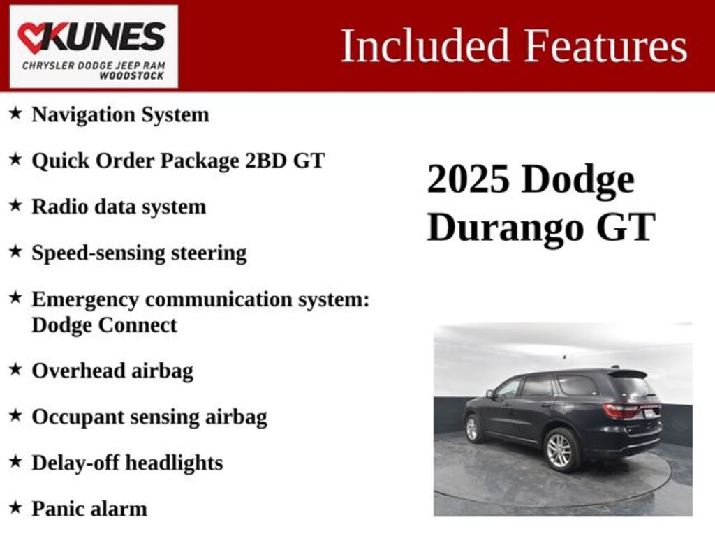 Used 2025 Dodge Durango GT SUV