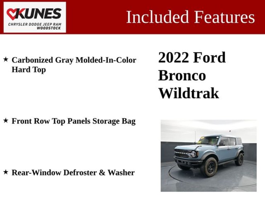 Used 2022 Ford Bronco SUV