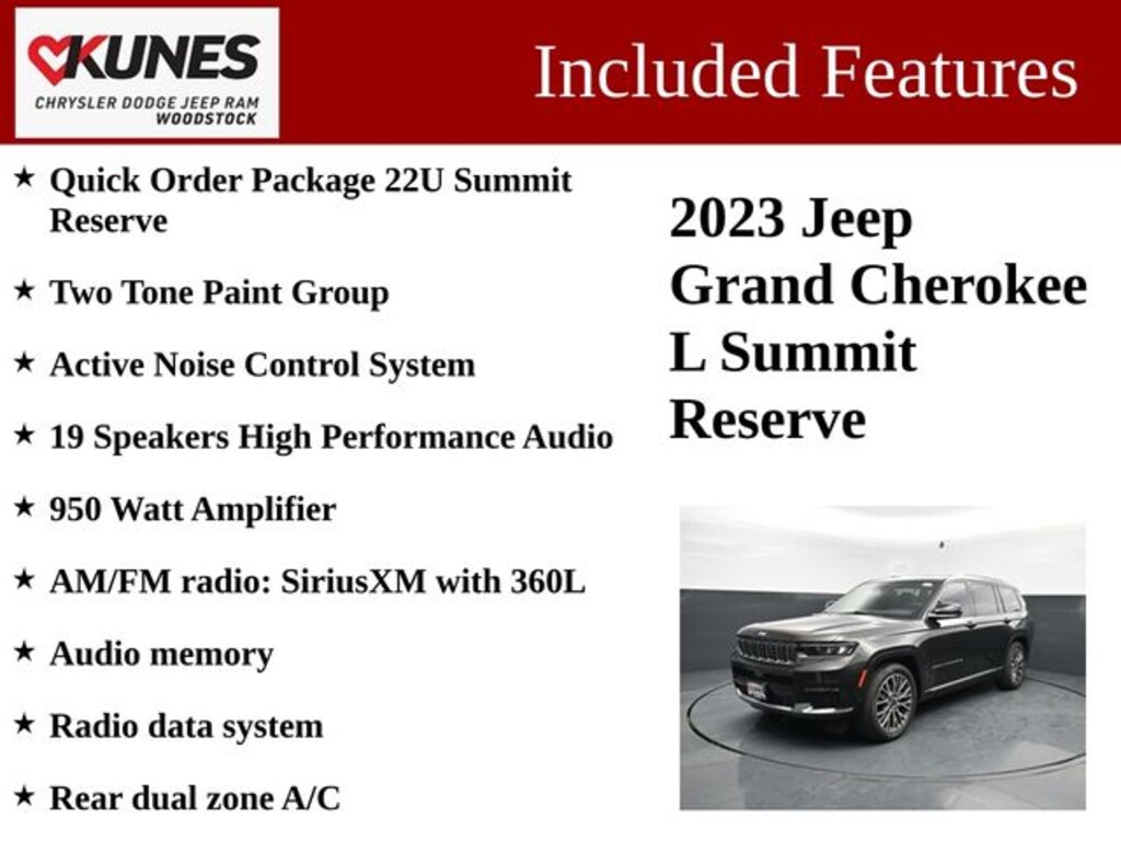 Used 2023 Jeep Grand Cherokee L Summit SUV
