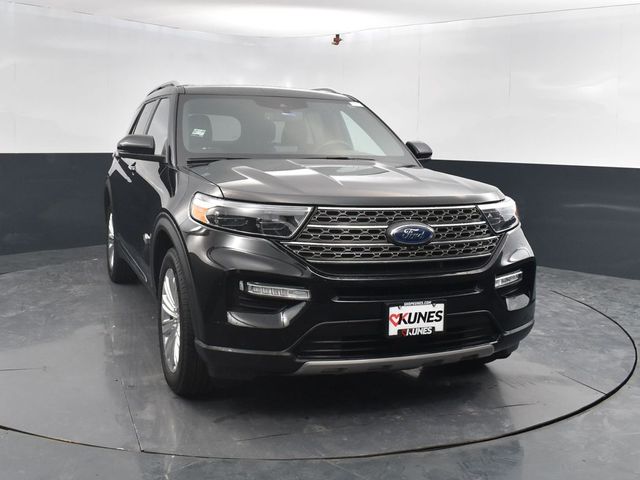 Certified 2021 Ford Explorer King Ranch with VIN 1FM5K8LC4MGB78622 for sale in Woodstock, IL
