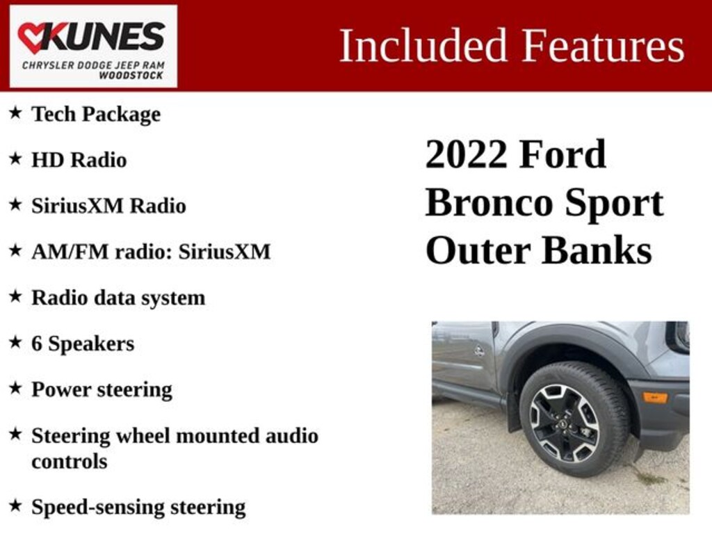 Used 2022 Ford Bronco Sport Outer Banks SUV