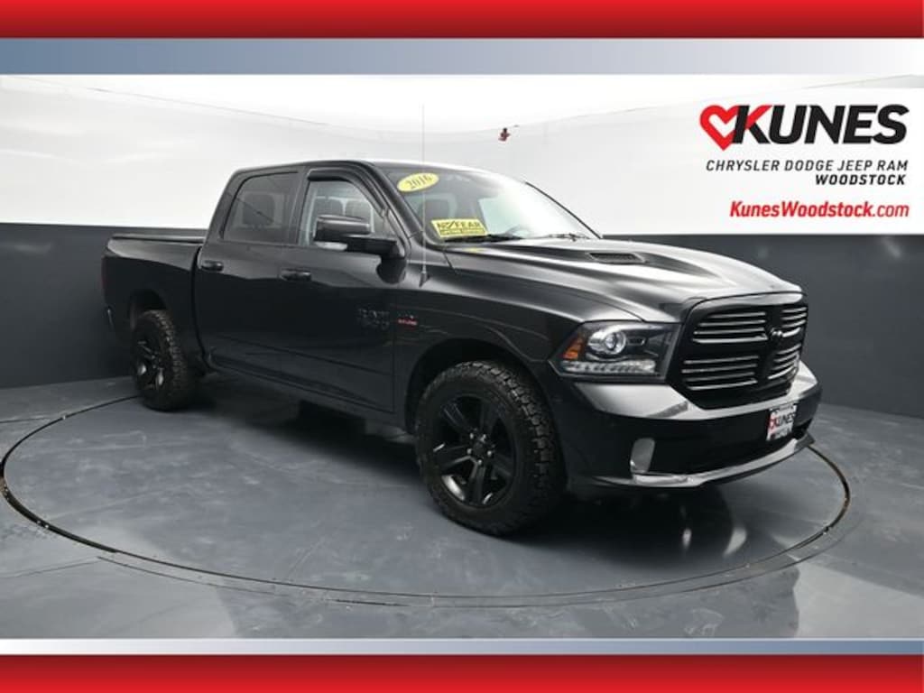 Used 2016 Ram 1500 Sport Truck Crew Cab