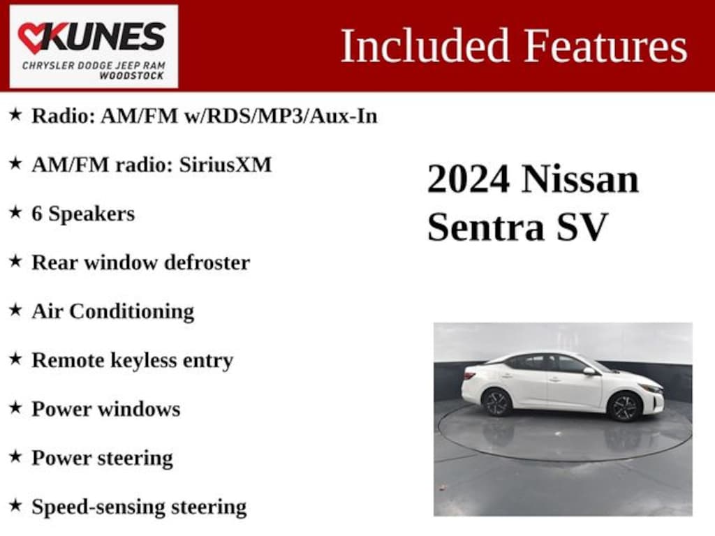 Used 2024 Nissan Sentra SV Sedan
