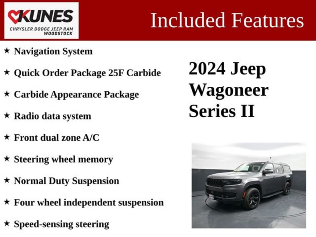 Used 2024 Jeep Wagoneer Series II SUV