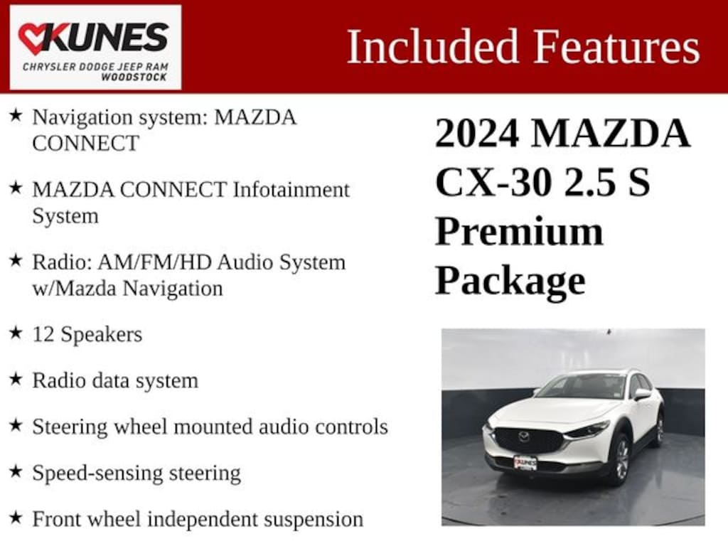 Certified 2024 Mazda CX-30 2.5 S Premium Package SUV
