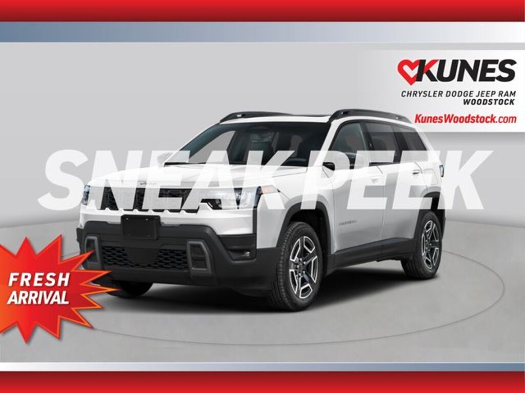 New 2026 Jeep Cherokee Overland Sport Utility