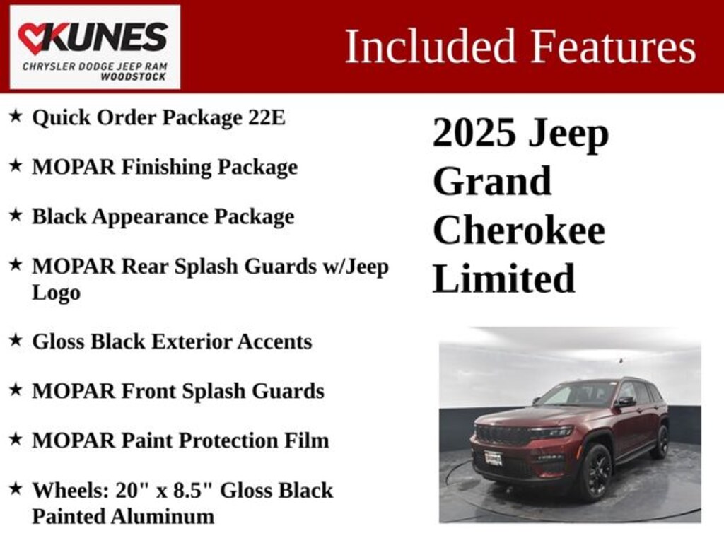 New 2025 Jeep Grand Cherokee Limited Sport Utility