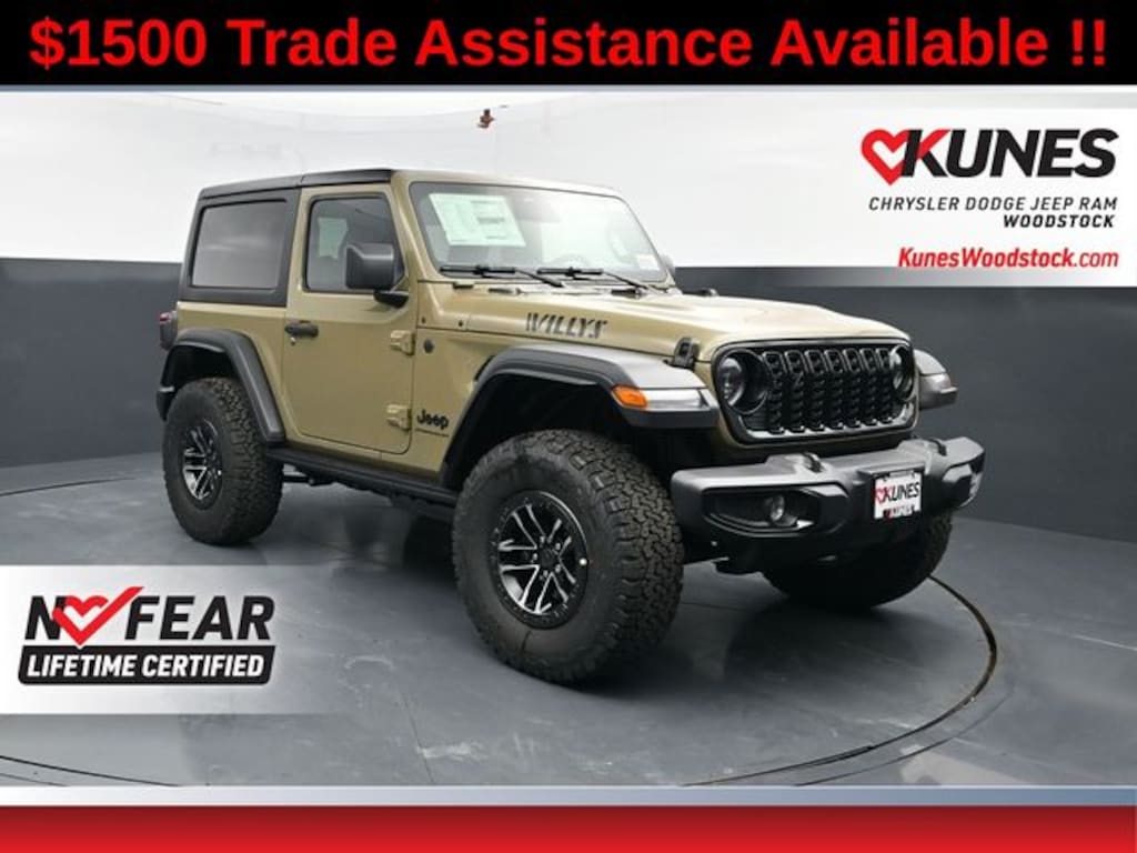 New 2026 Jeep Wrangler Willys Sport Utility