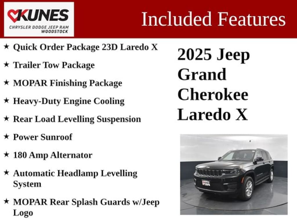 New 2025 Jeep Grand Cherokee Laredo X Sport Utility