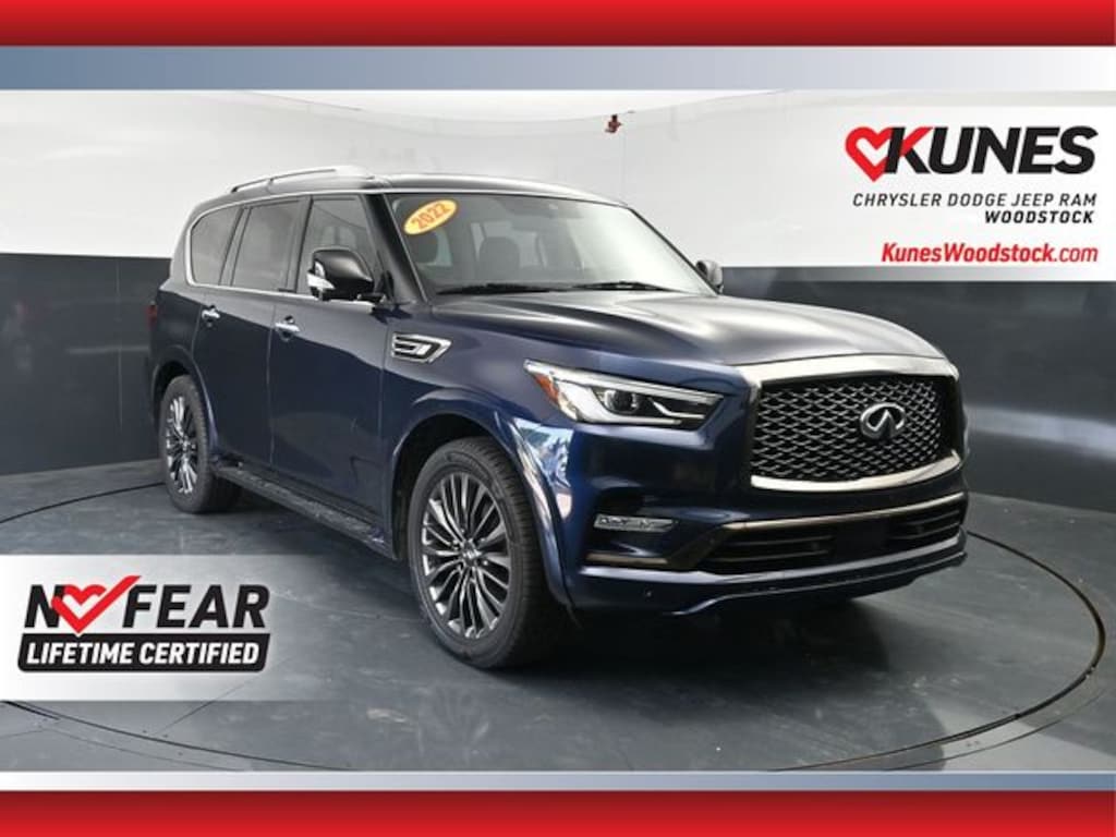 Used 2022 INFINITI QX80 PREMIUM SELECT SUV