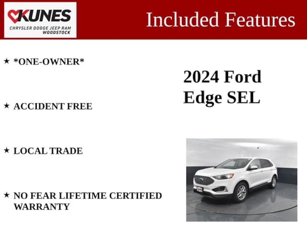 Certified 2024 Ford Edge SUV