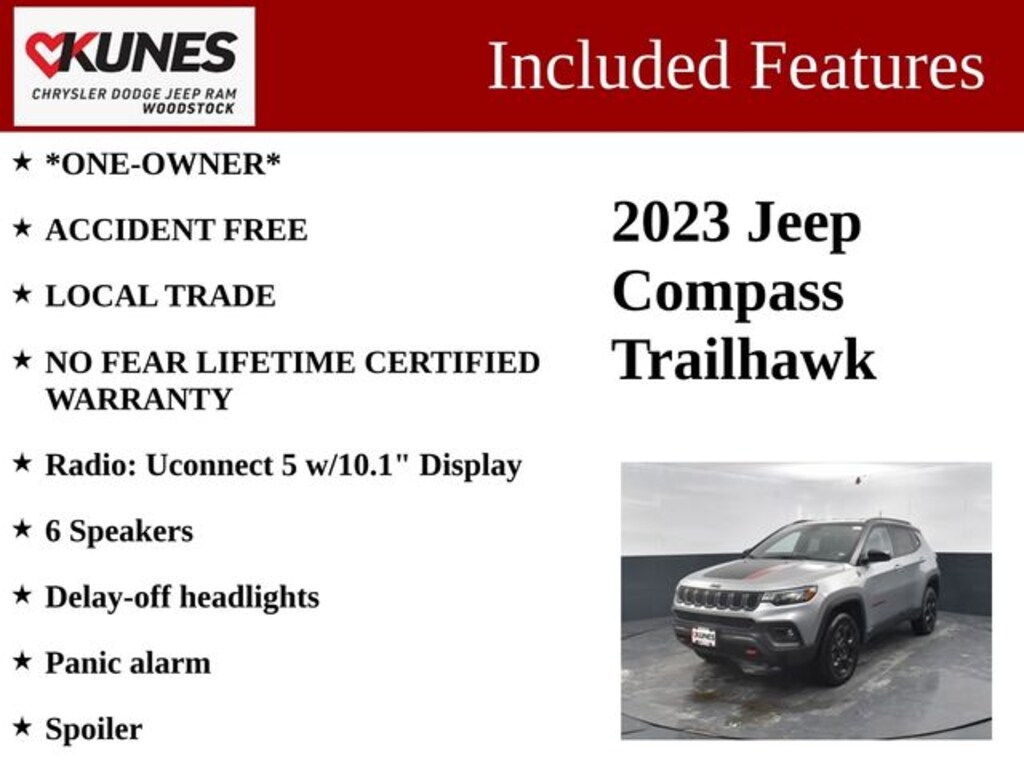 Used 2023 Jeep Compass Trailhawk SUV