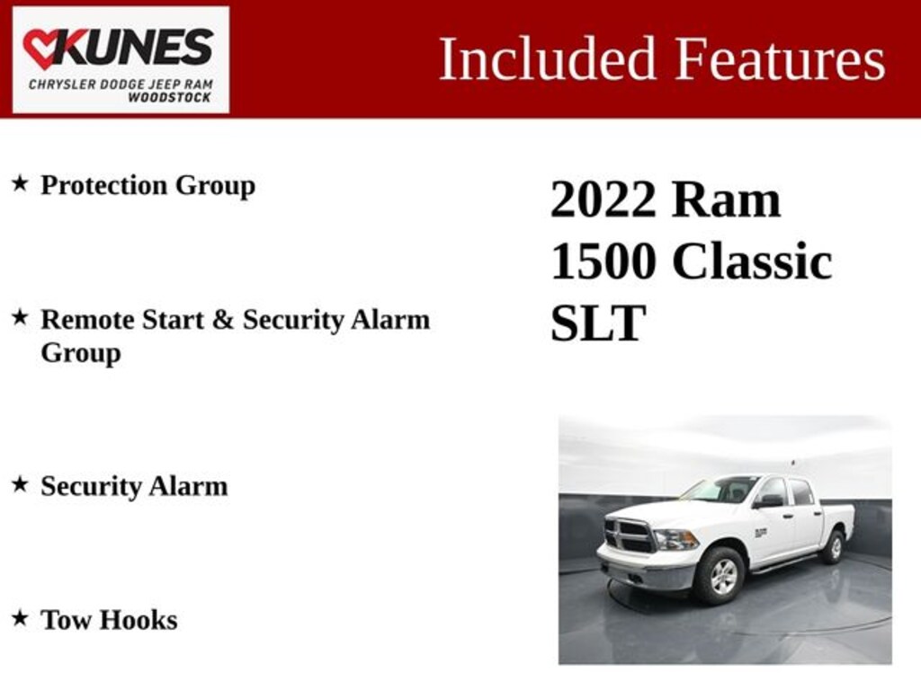 Used 2022 Ram 1500 Classic SLT Truck Crew Cab