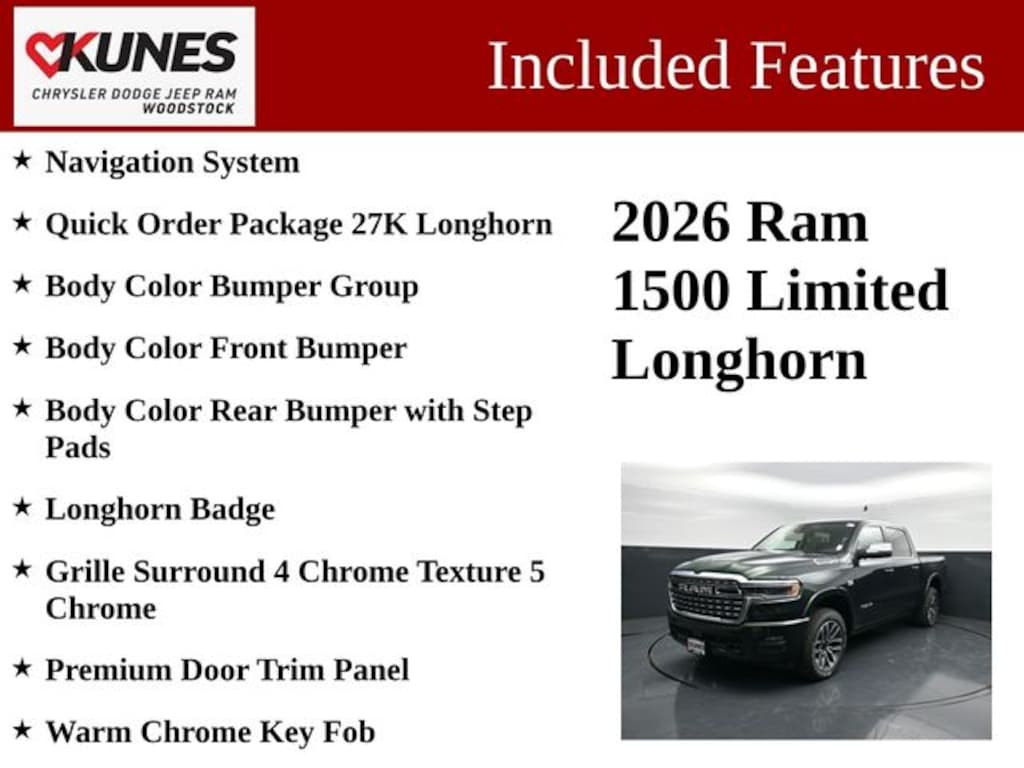 New 2026 Ram 1500 Limited Pickup