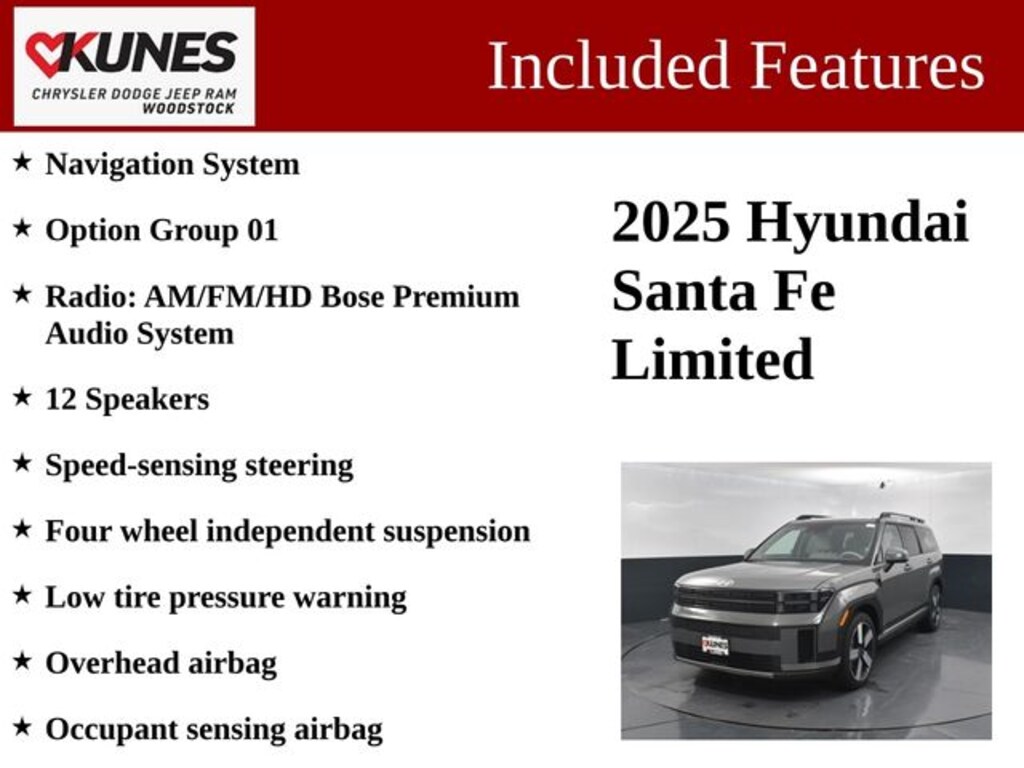 Certified 2025 Hyundai Santa Fe Limited SUV