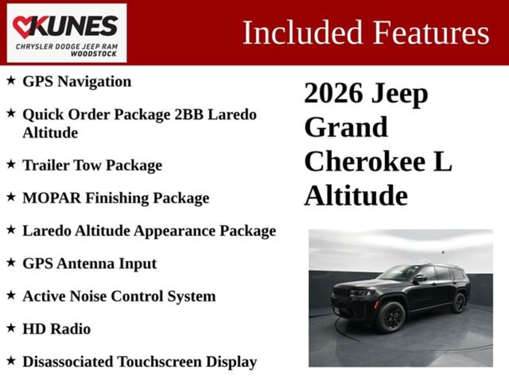 New 2026 Jeep Grand Cherokee Laredo Sport Utility