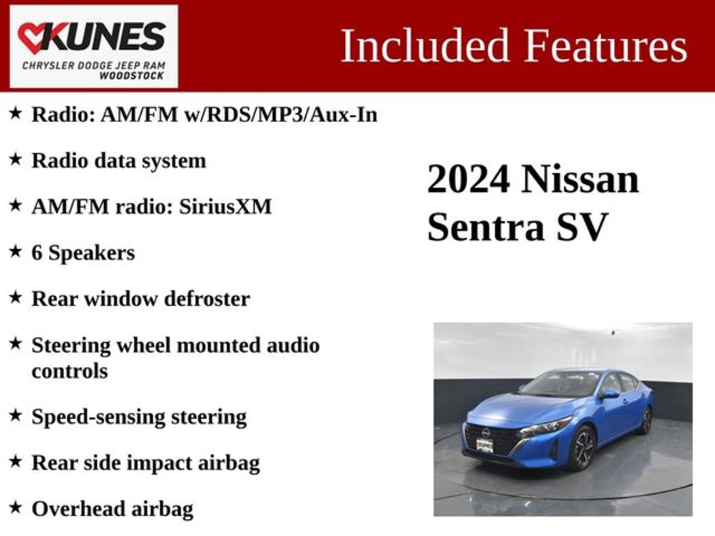 Certified 2024 Nissan Sentra SV Sedan