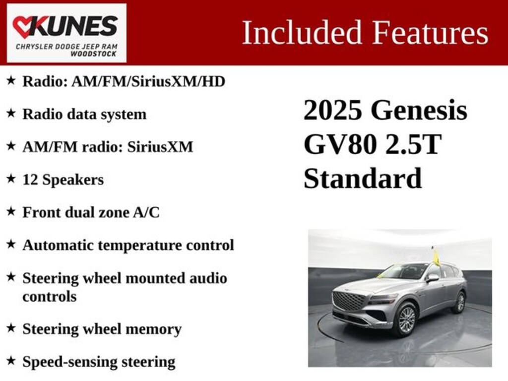 Used 2025 Genesis GV80 2.5T Standard AWD SUV