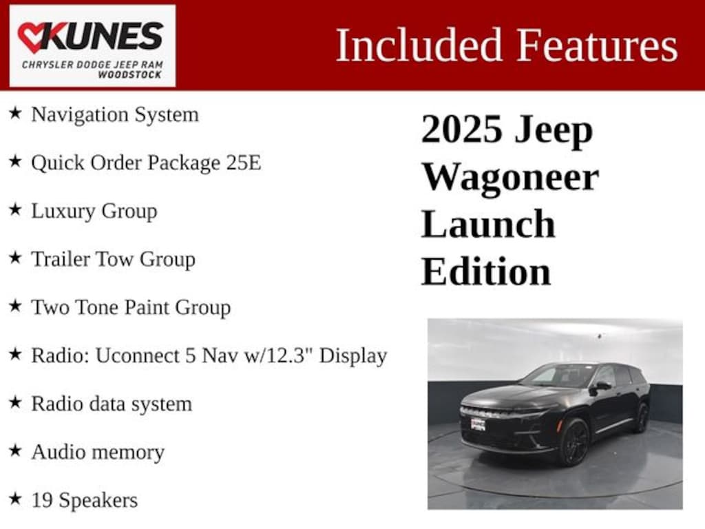 Used 2025 Jeep Wagoneer S Launch Edition SUV