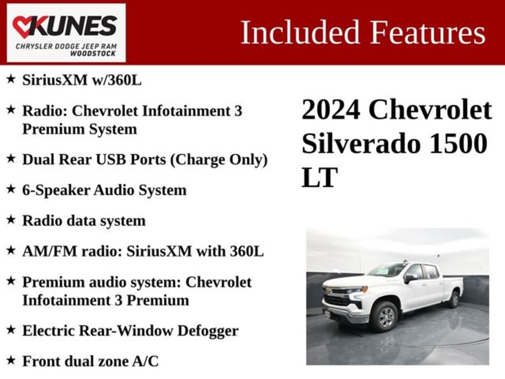 Used 2024 Chevrolet Silverado 1500 LT w/1LT Truck Crew Cab