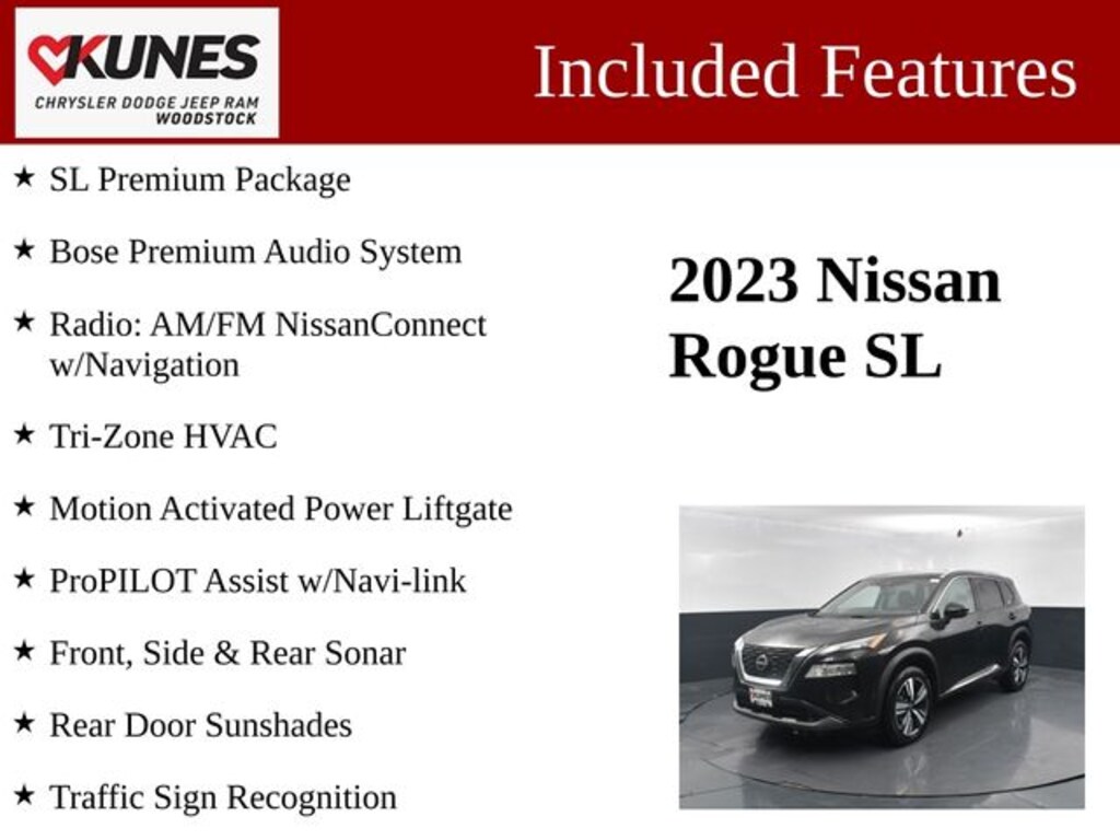 Certified 2023 Nissan Rogue SL SUV