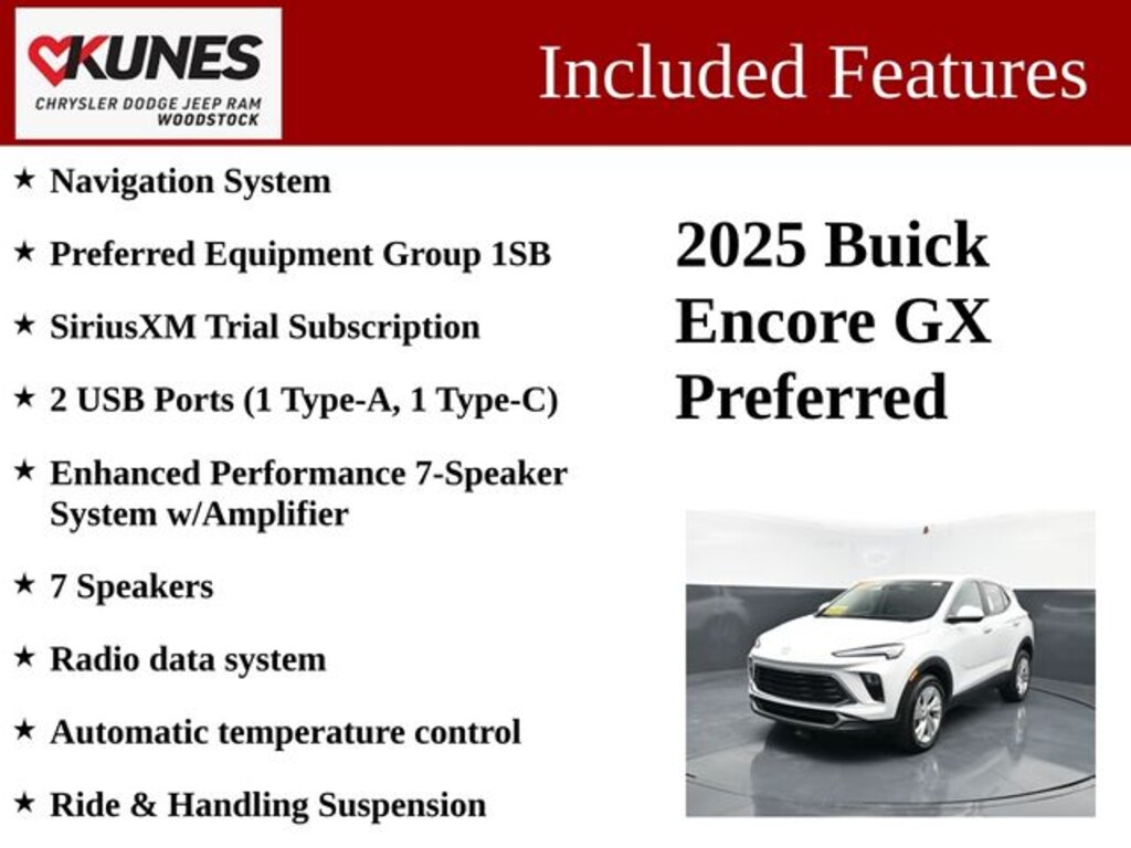 Certified 2025 Buick Encore GX Preferred SUV
