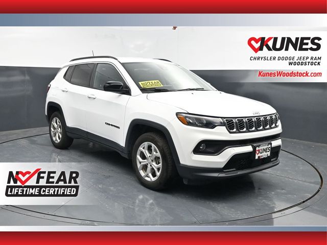 Used 2024 Jeep Compass Latitude with VIN 3C4NJDBN7RT109168 for sale in Belvidere, IL