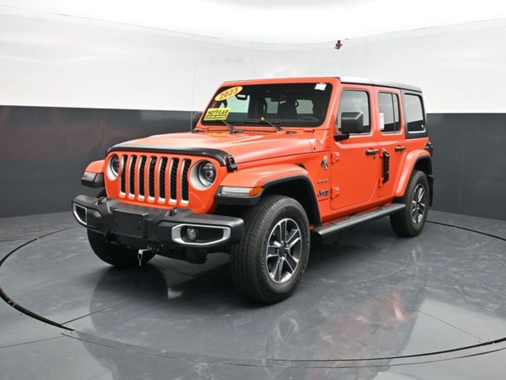 Used 2023 Jeep Wrangler 4-DOOR SAHARA 4X4 SUV
