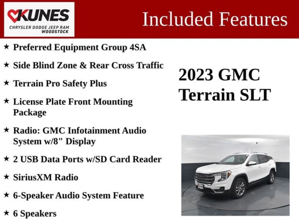 Certified 2023 GMC Terrain SLT SUV