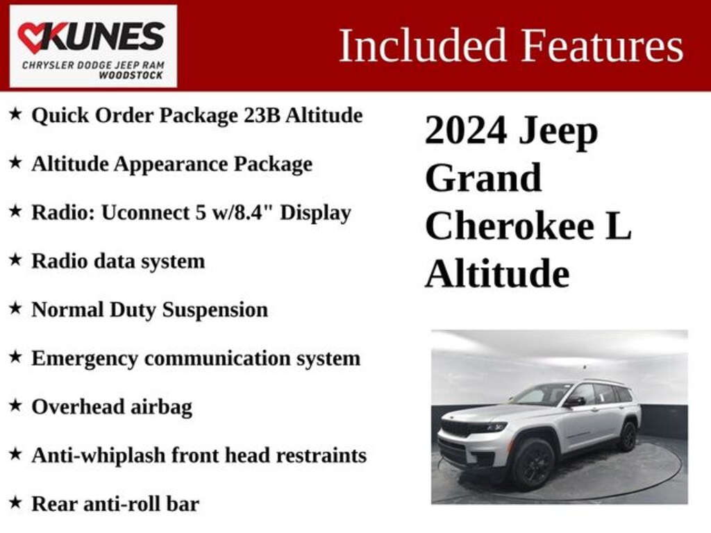 Used 2024 Jeep Grand Cherokee L Laredo SUV