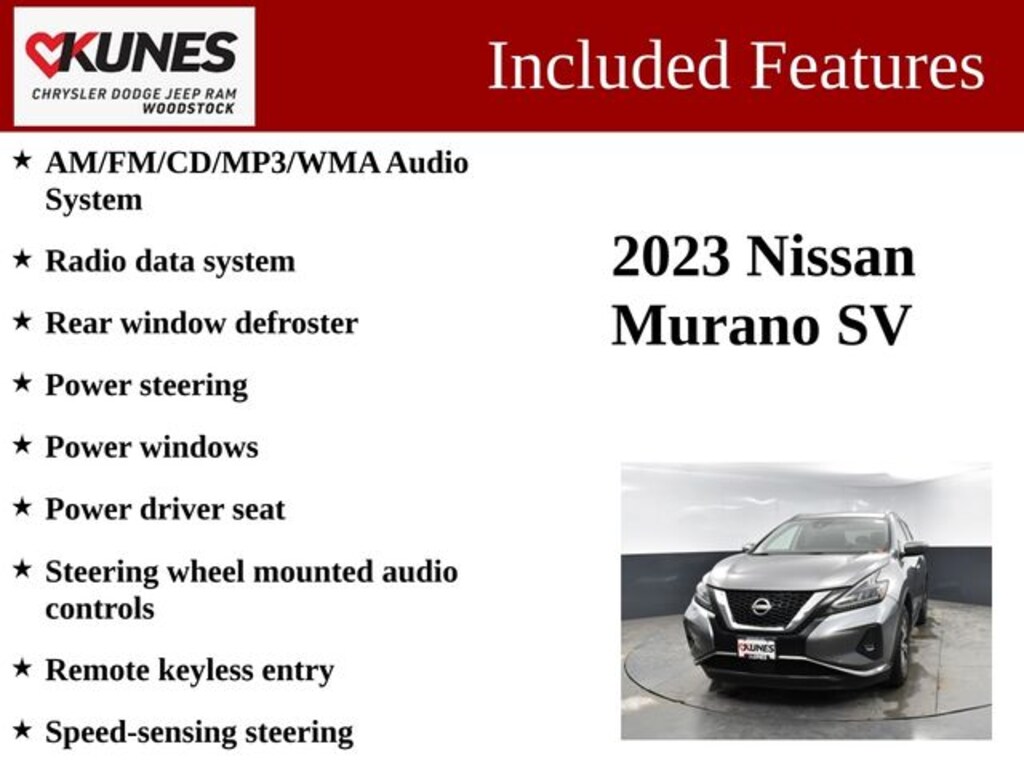 Certified 2023 Nissan Murano SV SUV