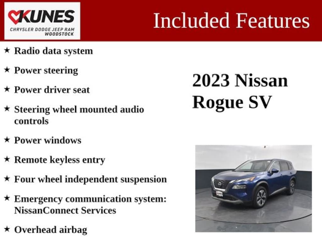 Certified 2023 Nissan Rogue SV SUV