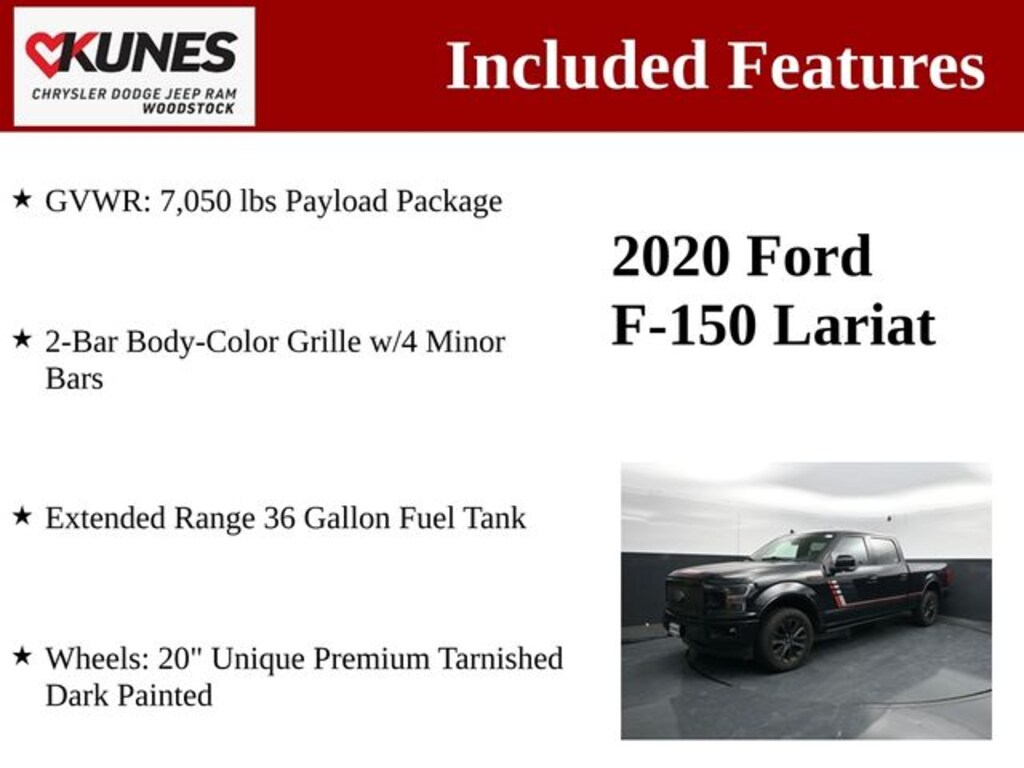Used 2020 Ford F-150 Truck SuperCrew Cab