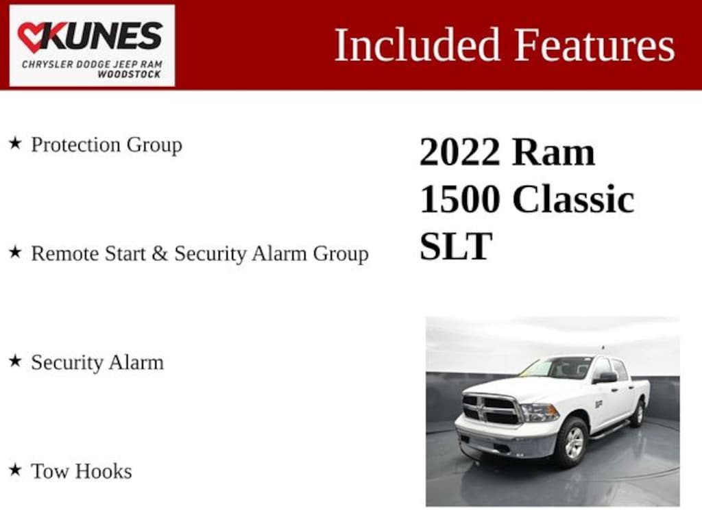 Used 2022 Ram 1500 Classic SLT Truck Crew Cab