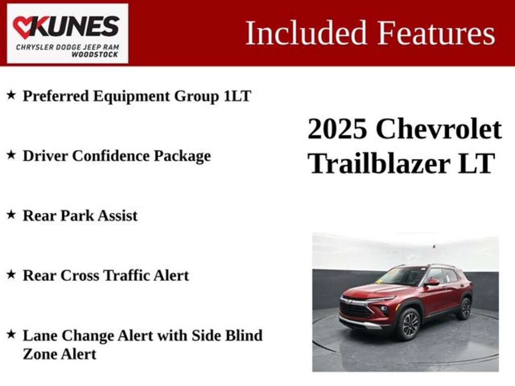Certified 2025 Chevrolet Trailblazer LT SUV