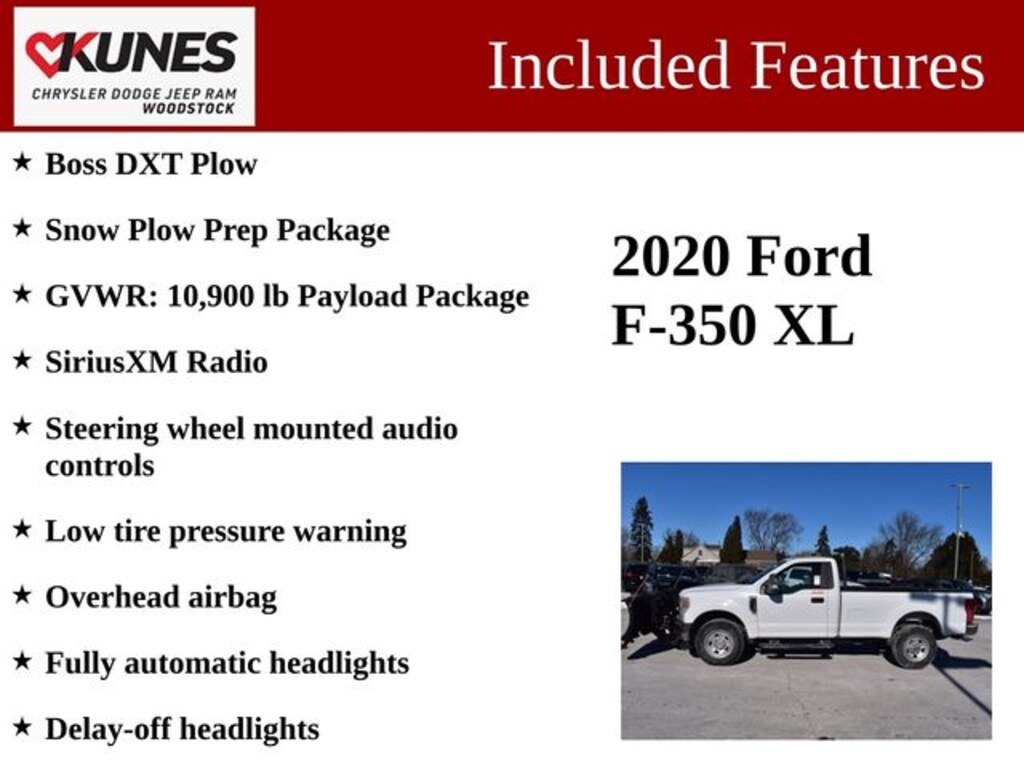 Certified 2020 Ford F-350 Truck Regular Cab