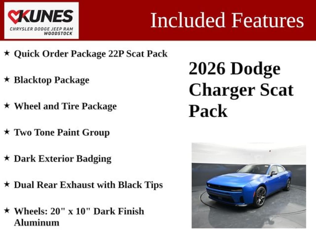 New 2026 Dodge Charger Scat Pack Sedan