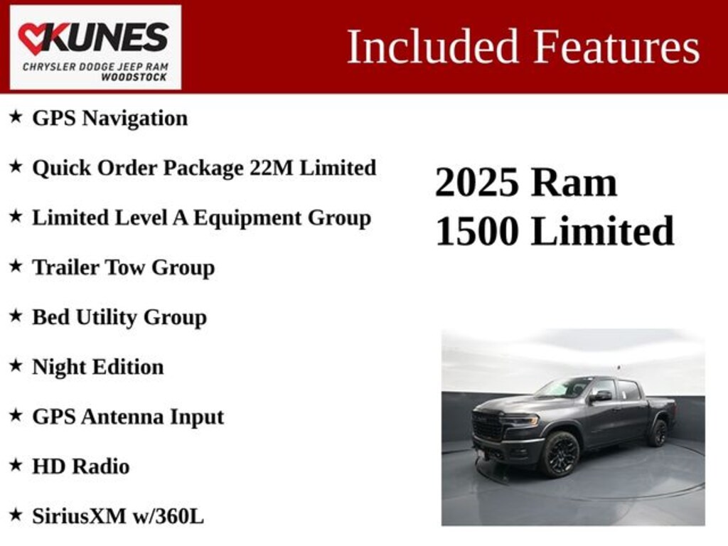 Used 2025 Ram 1500 Limited Truck Crew Cab