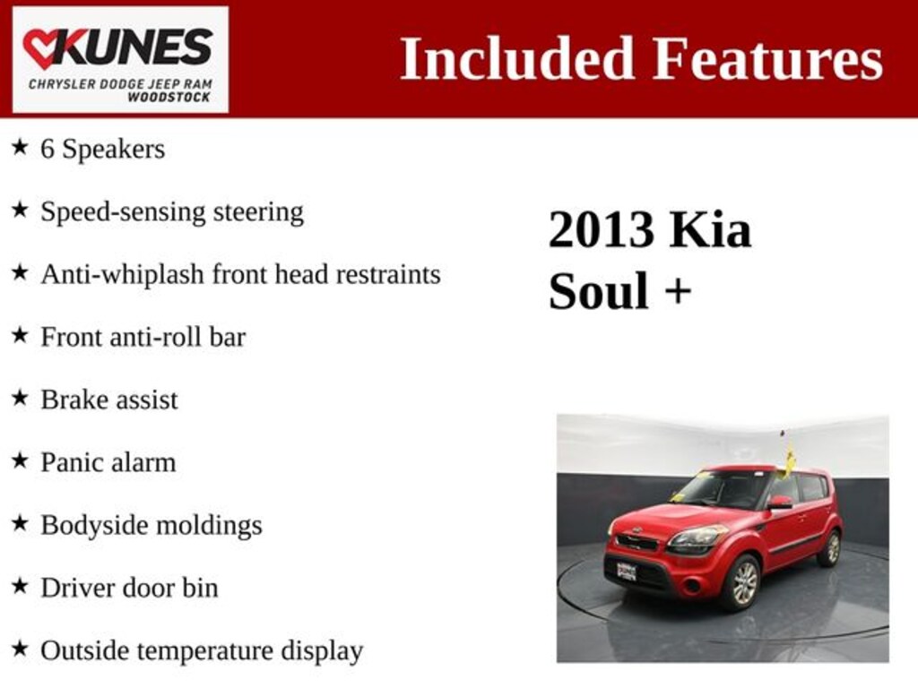 Certified 2013 Kia Soul + Hatchback