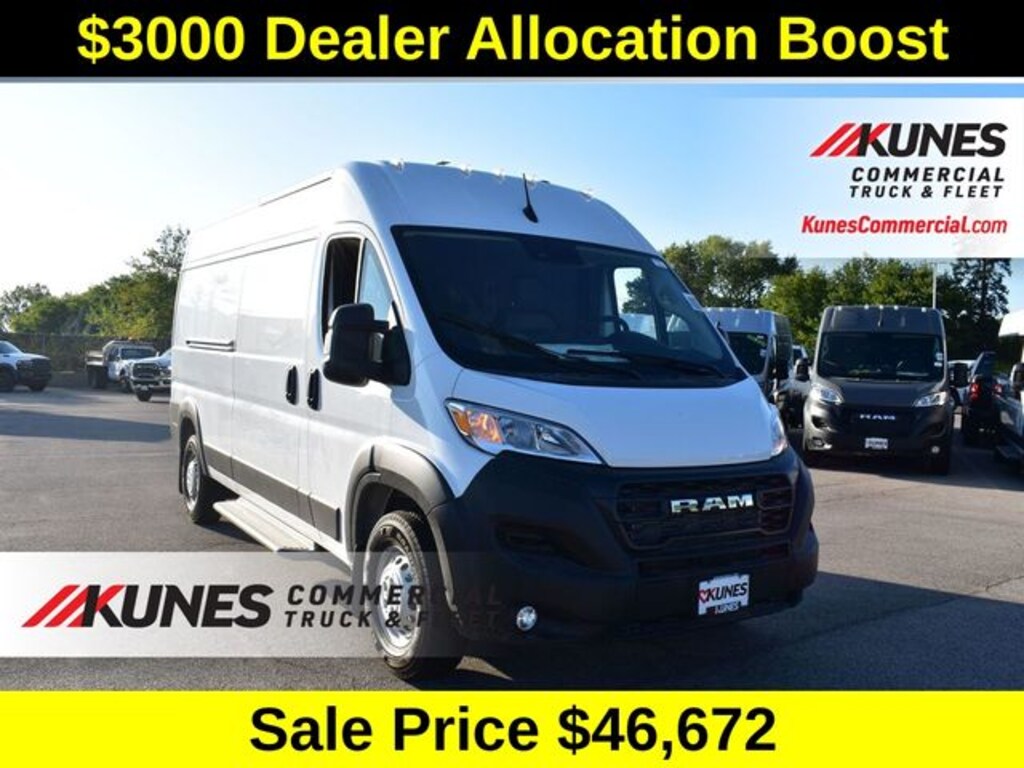 New 2026 Ram ProMaster High Roof Cargo Van