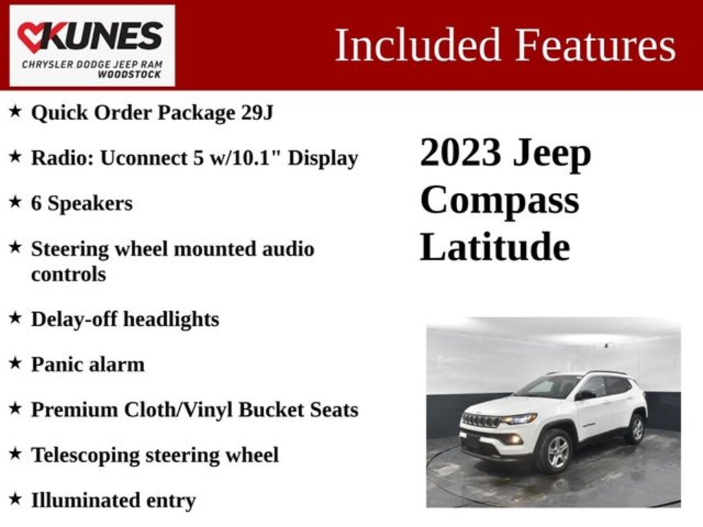 Used 2023 Jeep Compass Latitude SUV
